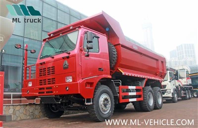 Sinotruk 6X4 10 Roda Weichai 371HP 430HP 70 90 130ton HOWO Dump Mining Truck