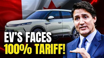 Kanada Mengumumkan Tarif 100% Pada Kendaraan Listrik Buatan China