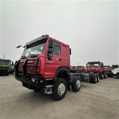 Sasis Truk Dump Sinotruk HOWO 8x4 Baru